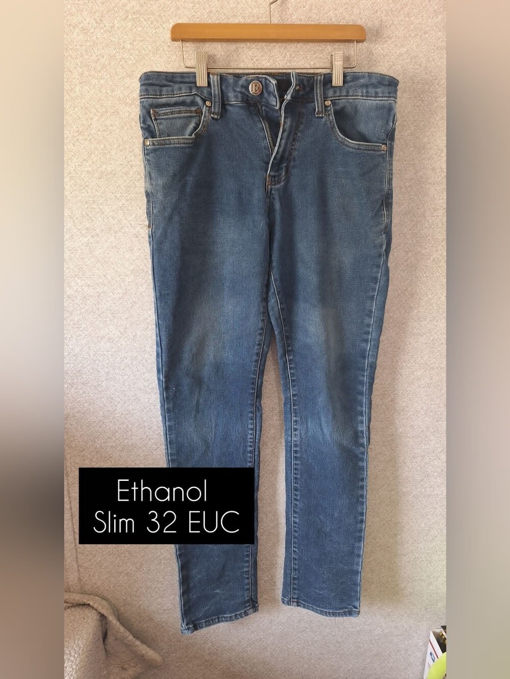 Ethanol Slim Women's Blue Jeans 32 - Slim Fit